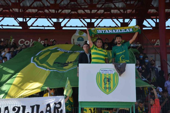 Korkuteli Belediyespor Sahasında Galip