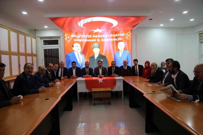 Mhp Heyeti Gümüşhane’yi Ziyaret Etti