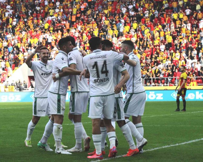 Spor Toto Süper Lig: Göztepe: 0 - Konyaspor: 1 (İ̇lk Yarı)