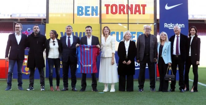 Barcelona’da Xavi Dönemi Resmen Başladı