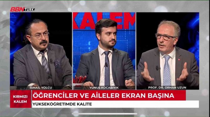Rektör Uzun Canlı Yayında Yükseköğretimde Kalite Süreçlerini Anlattı