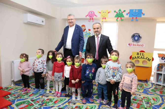 Karacabeyli Minikler Artık “Ana Kucağı”nda