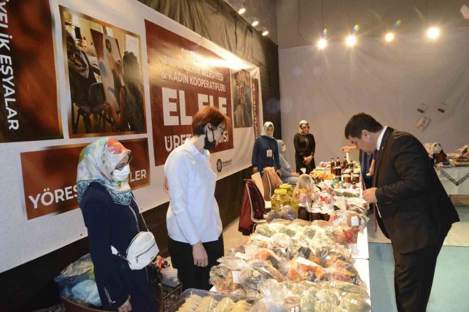 Diyarbakır’da Kadın Kooperatifleri Ürünleri Sergisine Yoğun İlgi