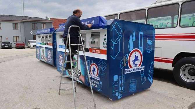 Mobil Atık Getirme Merkezleri Devrede
