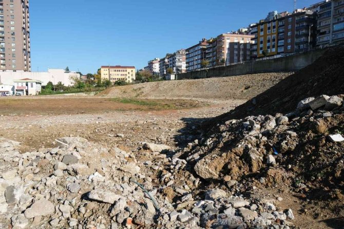 Giresun Millet Bahçesinin Yapımına Başlandı