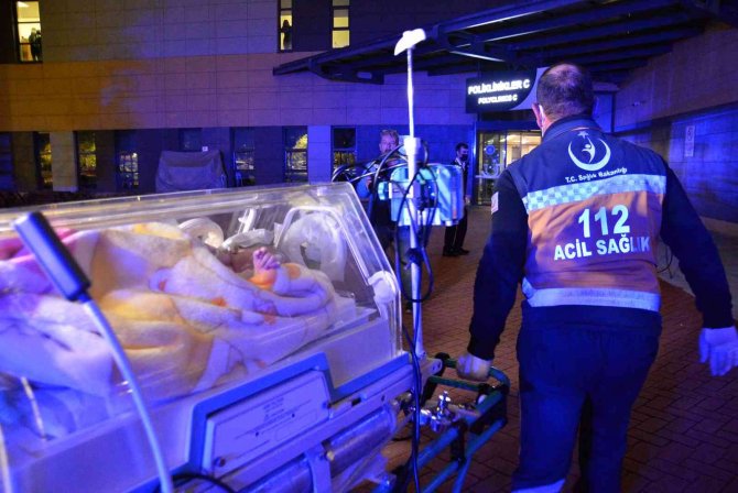 Gözel Bebek, Ambulans Uçakla Eskişehir’e Getirildi