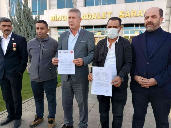 Bingöl’de Türkkan Hakkında 1 Kuruşluk Dava Açılması İçin Suç Duyurusunda Bulunuldu