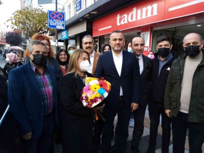 Ak Parti Balıkesir Milletvekili Mutlu Aydemir’ Den Bandırma Ziyareti.