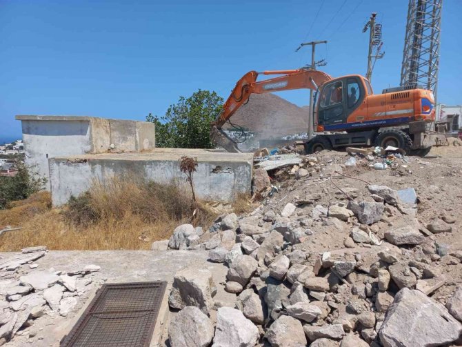 Bodrum’da Yıllardır Süren Kaçak Yıkımlar Devam Ediyor
