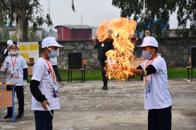 Sarıkemer’de Bilim Fuarı Sergisi Düzenlendi