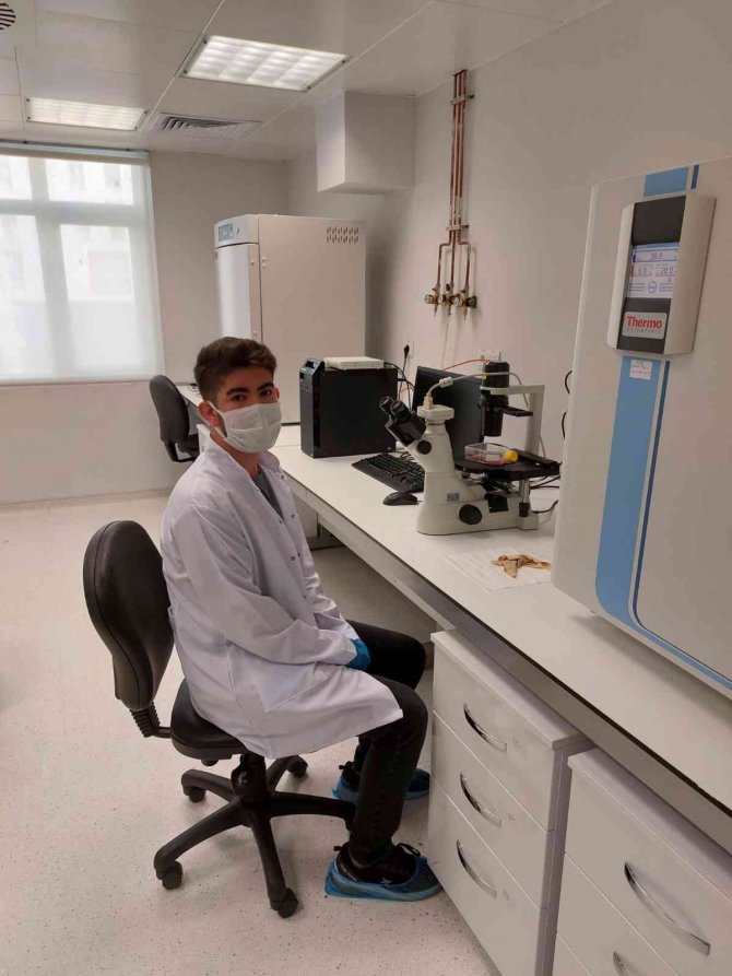 Omü’de İlk Defa Bir Önlisans Öğrencisinin Projesi Tubi̇tak’tan Destek Aldı