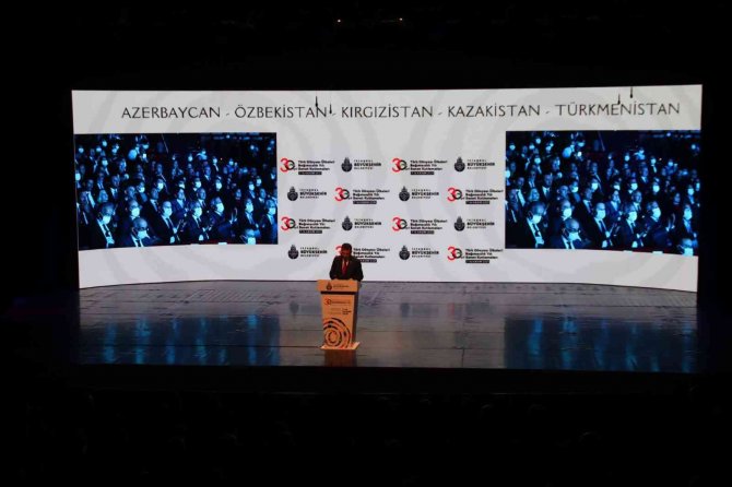Türk Dünyası Ülkeleri 30. Bağımsızlık Yılı Sanat Kutlamaları Cemal Reşit Rey Konser Salonu’nda Yapıldı