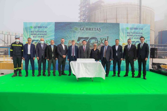 Gübretaş, 70’inci Kuruluş Yıl Dönümünü Kutladı
