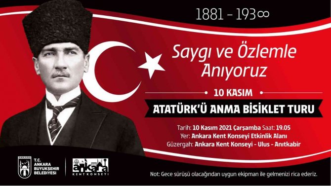 10 Kasım’da Ankara Tek Yürek Olacak