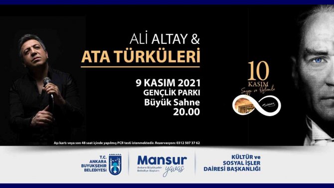10 Kasım’da Ankara Tek Yürek Olacak
