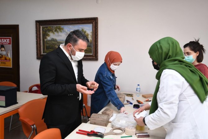 Başkan Ertuğrul Çetin’den Hanım Evi Kursiyerlerine Ziyaret