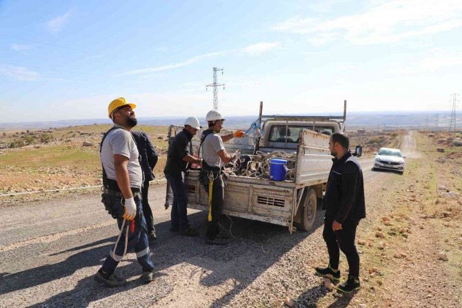 Di̇ski̇’den Enerji Nakil Hatlarında Bakım-onarım Çalışması