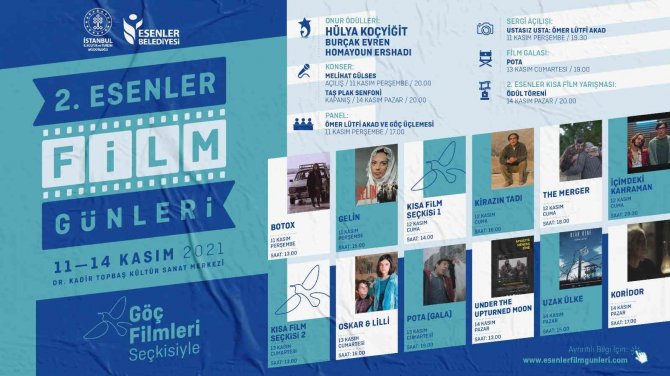 2. Esenler Film Günleri Başlıyor
