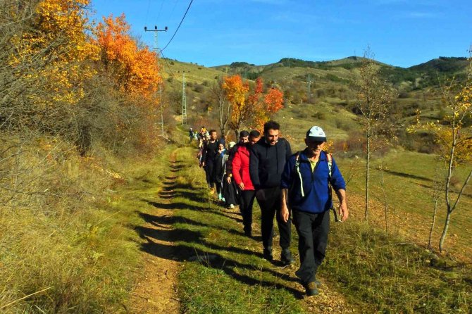 Gümüşhane’de Sonbahar Yürüyüşleri Devam Ediyor