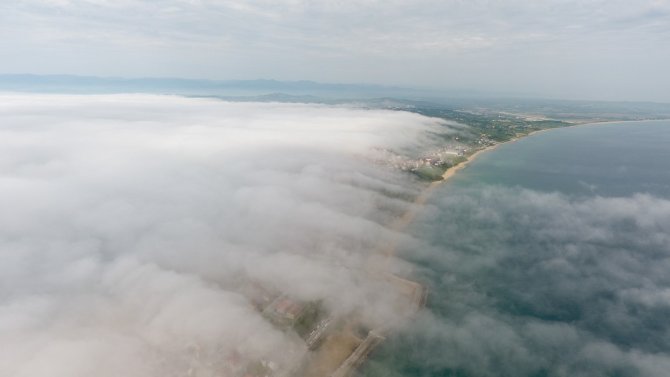 Sinop’ta Sis Bulutu Güzelliği