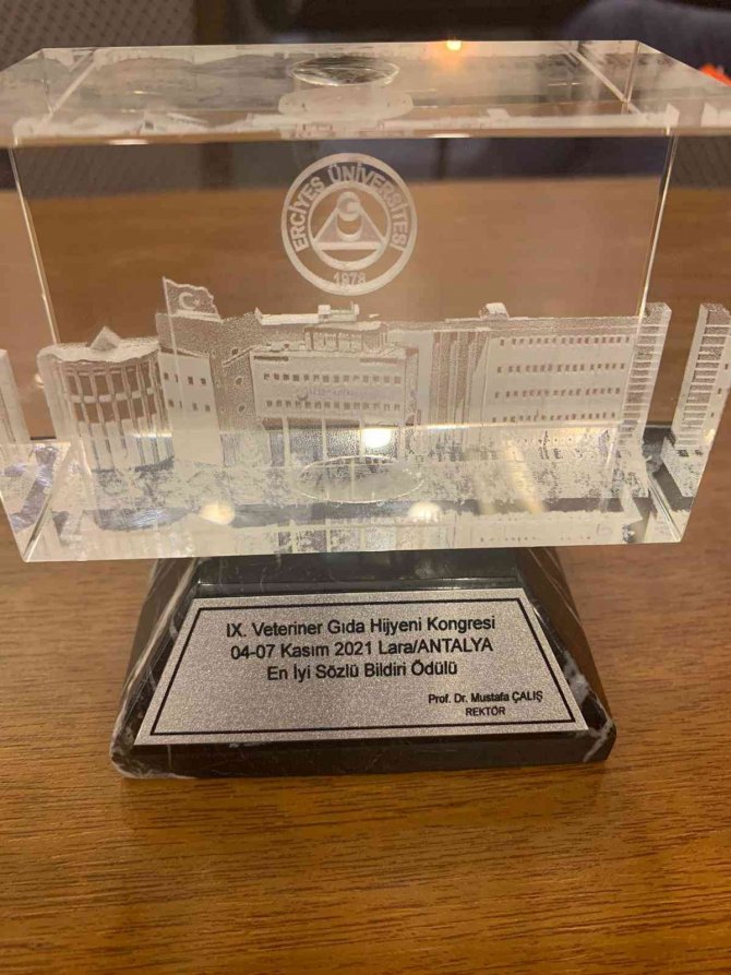 Omü’lü Akademisyene ‘En İyi Sözlü Bildiri’ Ödülü