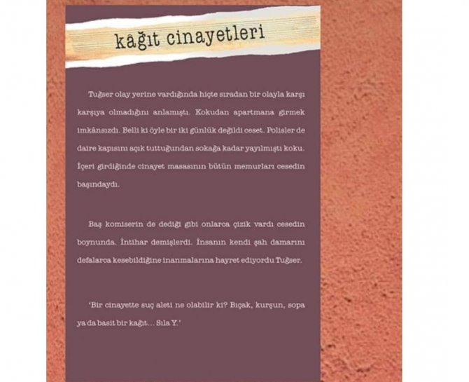 Kütahyalı Yazar Sarı’dan Kadını Konu Alan “Kağıt Cinayetleri” Kitabı