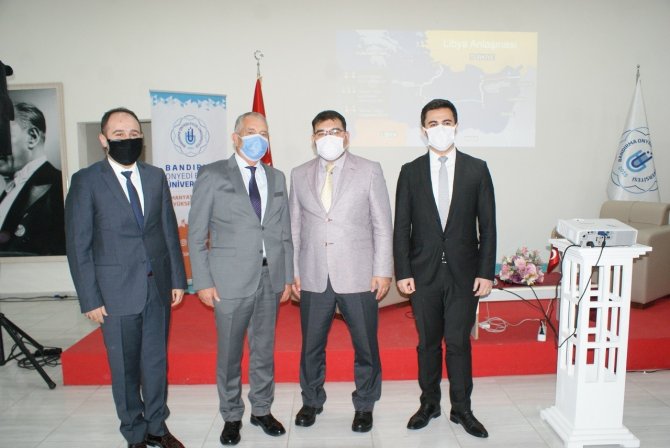 Manyas’ta Doğu Akdeniz’de Güncel Gelişmeler Konferansı