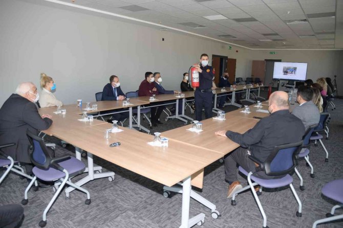 Samsun Tso Personeline ‘Yangın’ Eğitimi