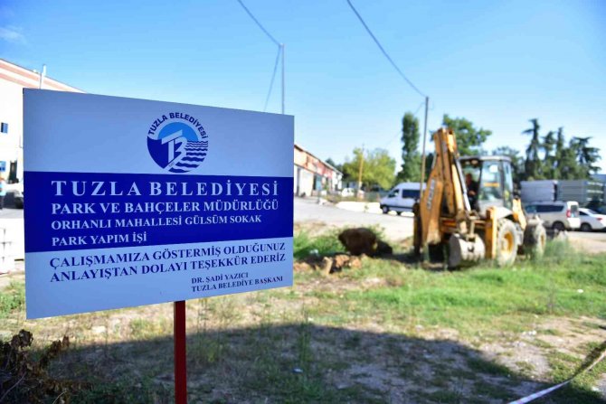 Tuzla’ya 5 Yeni Park Daha Kazandırılıyor