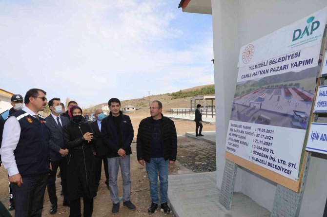 Yıldızeli Hayvan Pazarı Açılışa Gün Sayıyor