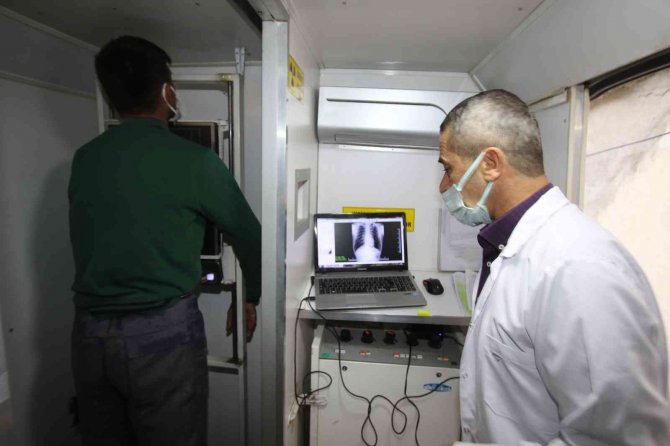 Hacılar Belediyesi Personeline Sağlık Taraması Yapıldı