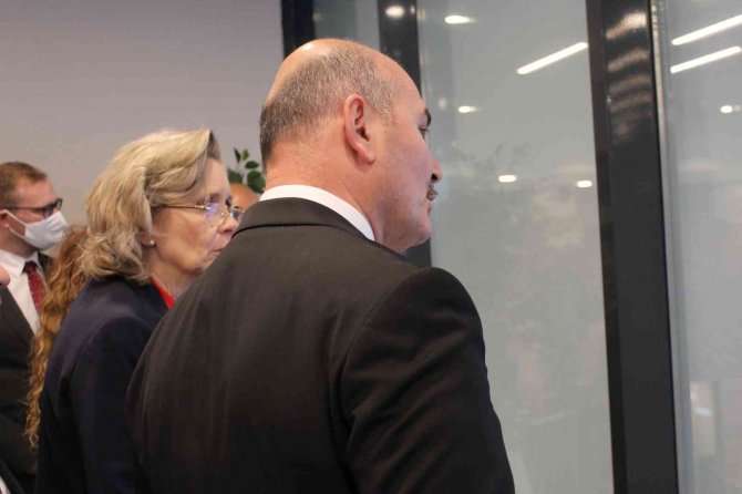 Bakan Soylu, Agi̇tpa Başkanı Cederfelt İle Bir Araya Geldi