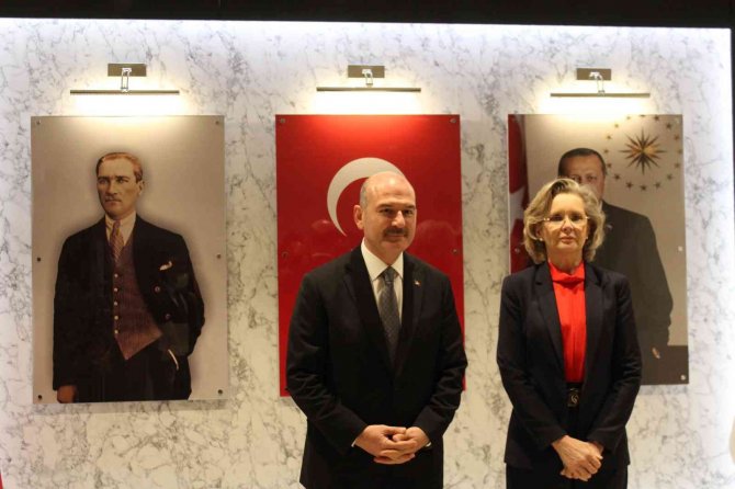 Bakan Soylu, Agi̇tpa Başkanı Cederfelt İle Bir Araya Geldi