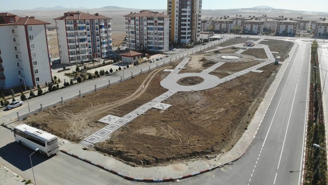 Karaman’da Yeni Park Çalışması
