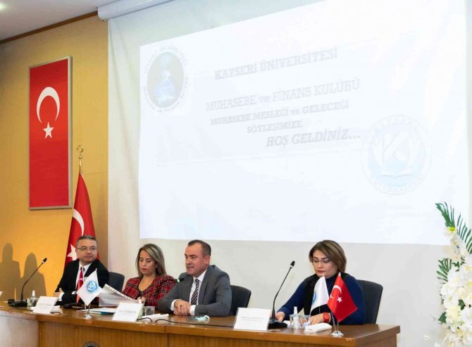 Kayseri Üniversitesi Öğrencileri Muhasebecilik Üzerine Söyleşi Yaptı