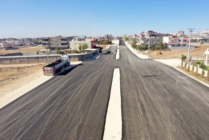 Mardin Büyükşehir Belediyesi Dört Bir Yanda Asfaltlama Çalışmalarını Sürdürüyor