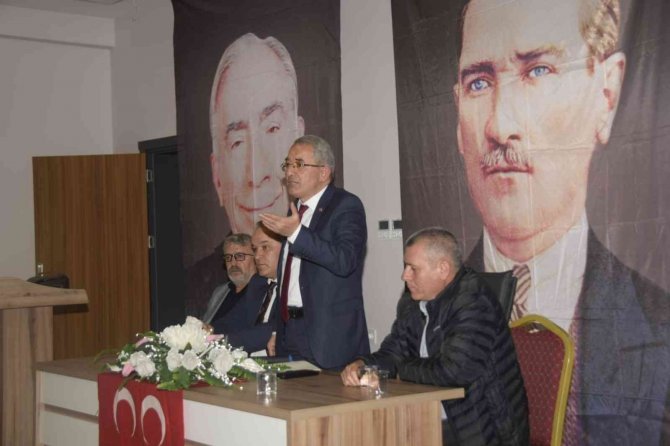 Mhp Kepsut’ta ’Cumhur İ̇ttifakı Ve Hükümet Sistemi’ni Anlattı