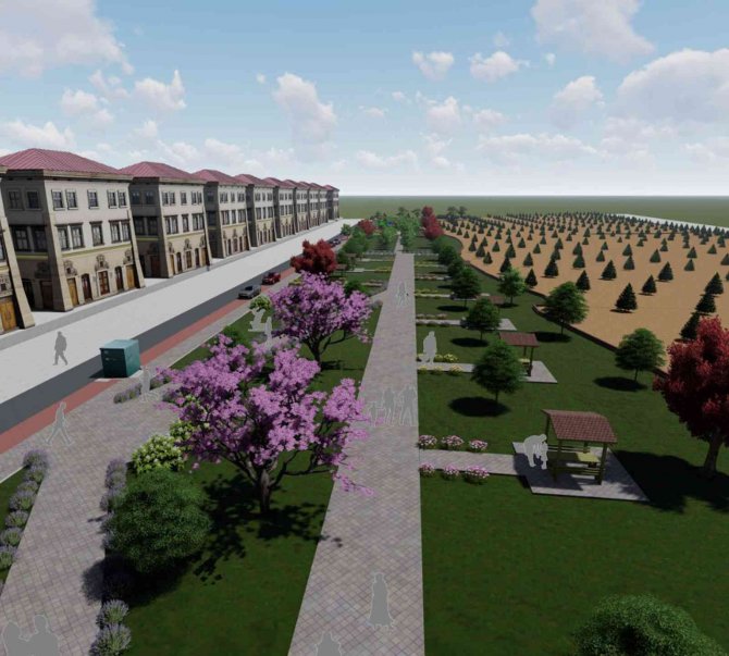 Pamukkale’de Park Ve Ağaçlandırma Projesi