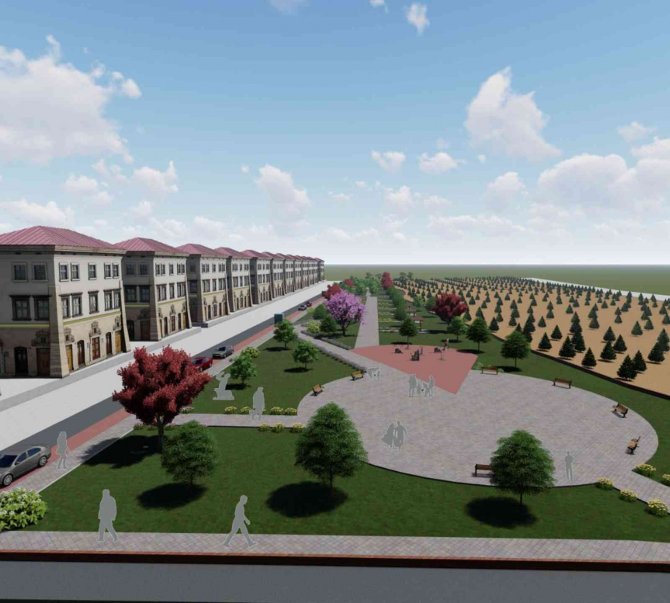 Pamukkale’de Park Ve Ağaçlandırma Projesi