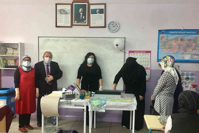 Çocuklar ‘Ebru’yu Sevdi