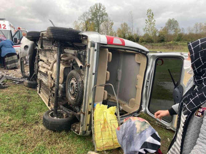 Samsun’da Trafik Kazası: 1 Ölü, 4 Yaralı