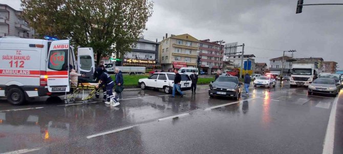 Çarşamba’da Kaza: 1 Yaralı