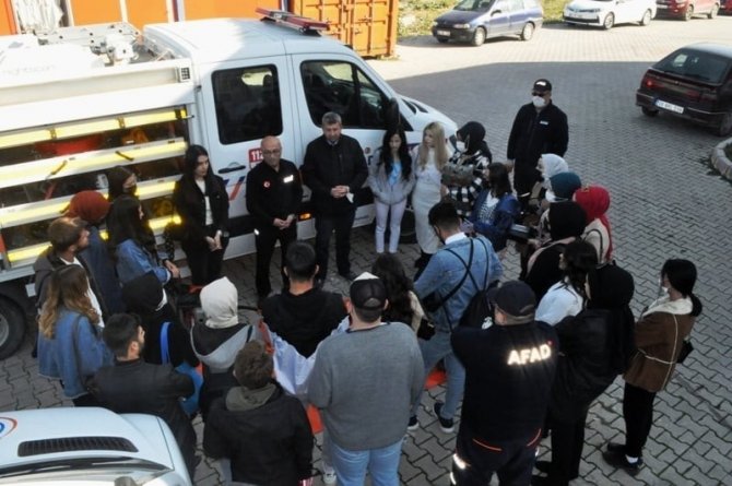 Şaphane Myo Öğrencilerine Afad’dan Kbrn Farkındalık Eğitimi