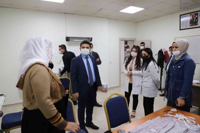 Kaymakam Mehmet Tunç, Adem Kursiyerleriyle Bir Araya Geldi