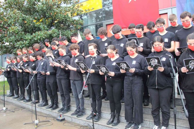 Öğrenciler Ata’yı Özlemle Andı