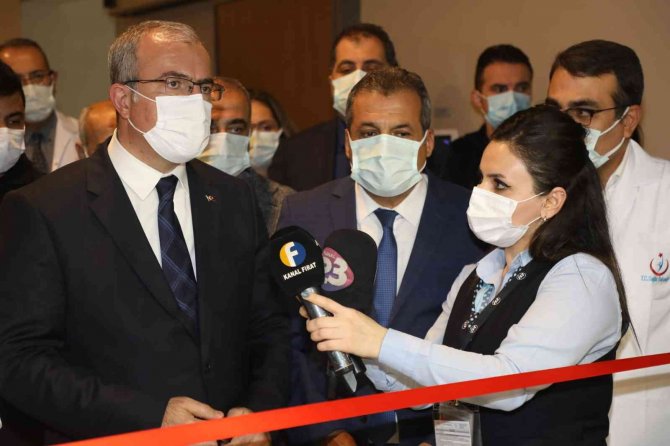 Fethi Sekin Şehir Hastanesinde Yeni Yoğun Bakım Servisleri Açıldı, Kapasite 5 Kat Arttırıldı