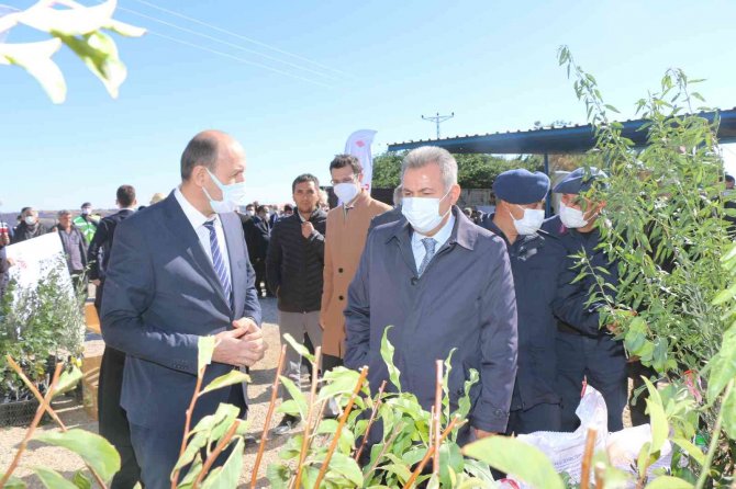 Yangın Mağduru Üreticilere Destek