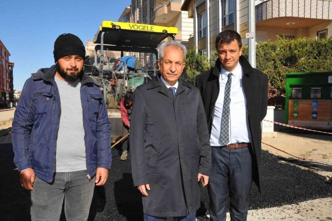 Akşehir’de Fatih Sultan Mehmet Bulvarı Sıcak Asfalta Kavuşuyor