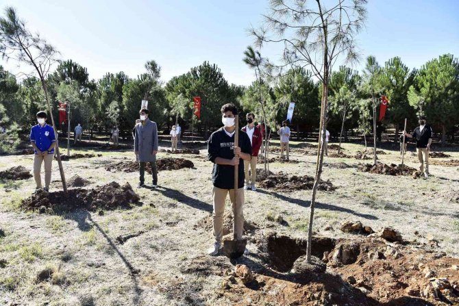 Antalya Osb Teknik Koleji Öğrencileri Fidan Dikti