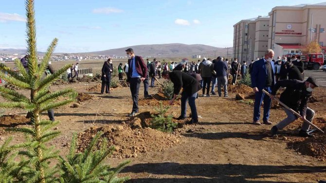 Ardahan’da Binlerce Fidan Toprakla Buluştu